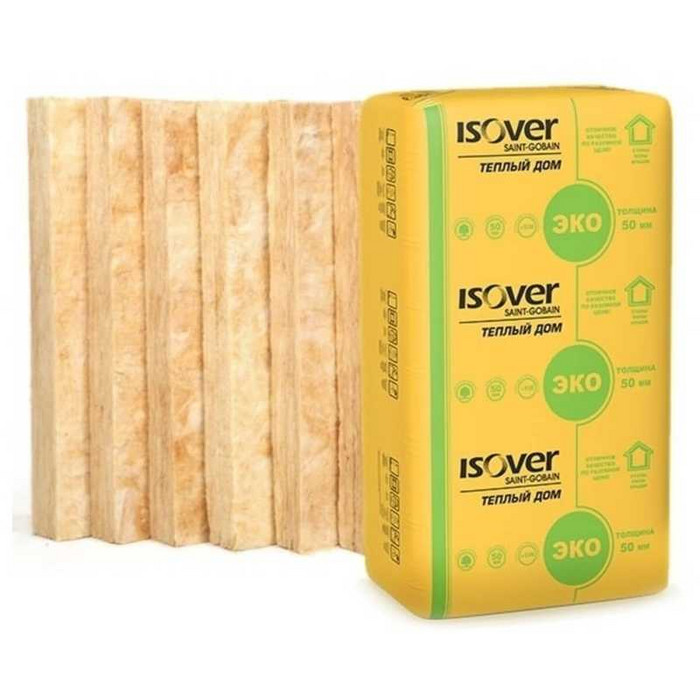 Утеплитель Isover Изовер Тёплый Дом Плита 50х610х1170 в Красносельском